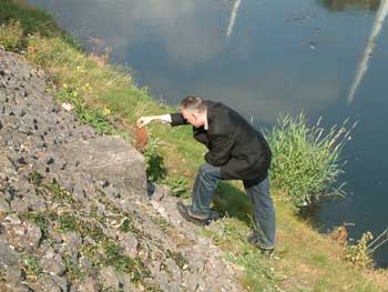 Grahame finds no Canna water
